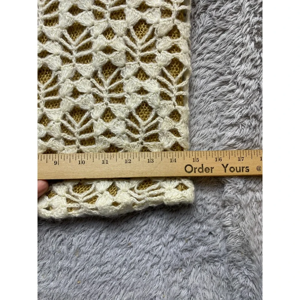 Betsey Johnson Scarf‎ Crochet Lace Infinity Scarves Head Wrap Neck Cowl